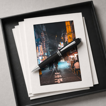 Peerless™ Citizen Tokyo Satin Black with Platinum-plated Appointments Ballpoint Pen