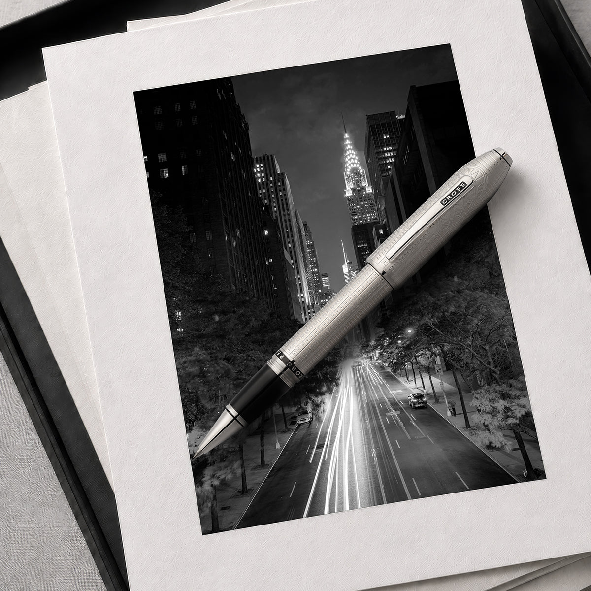 Peerless™ Citizen New York City Platinum-plated with Platinum-plated Appointments Selectip® Rollerball Pen