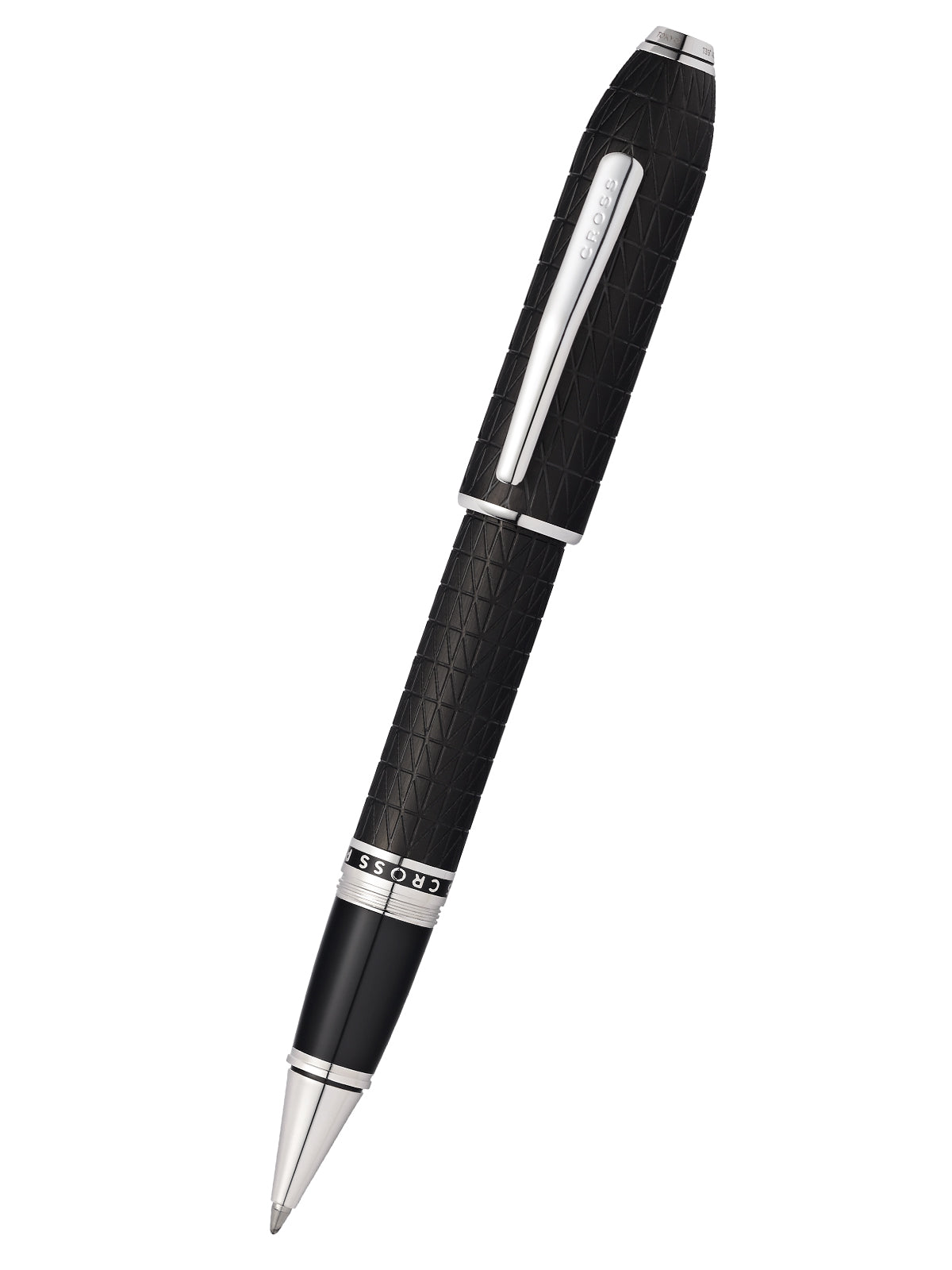 Peerless™ Citizen Tokyo Satin Black with Platinum-plated Appointments Selectip® Rollerball Pen