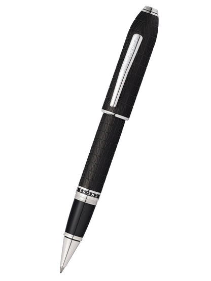 Peerless™ Citizen Tokyo Satin Black with Platinum-plated Appointments Selectip® Rollerball Pen