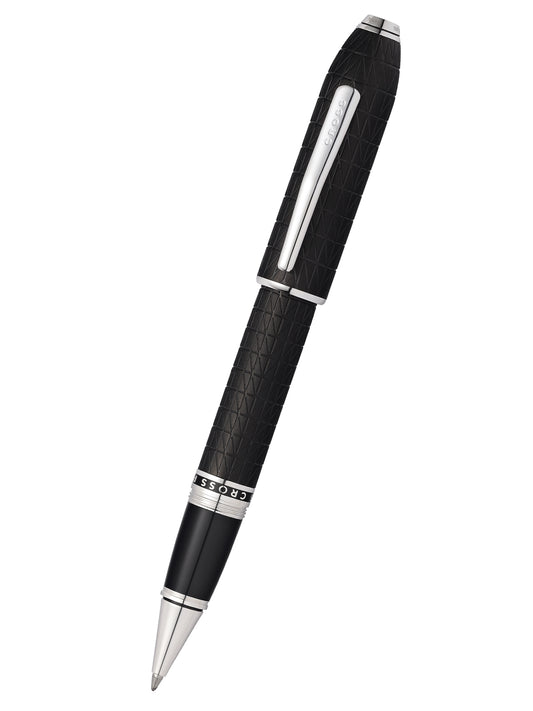 Peerless™ Citizen Tokyo Satin Black with Platinum-plated Appointments Selectip® Rollerball Pen