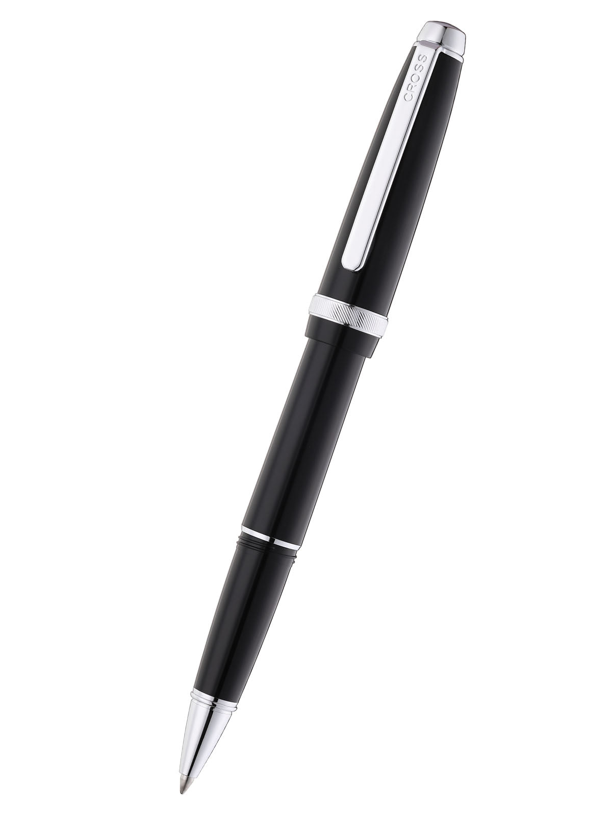 Lume Obsidian Black with Polished Chrome Appointments Ballpoint Pen