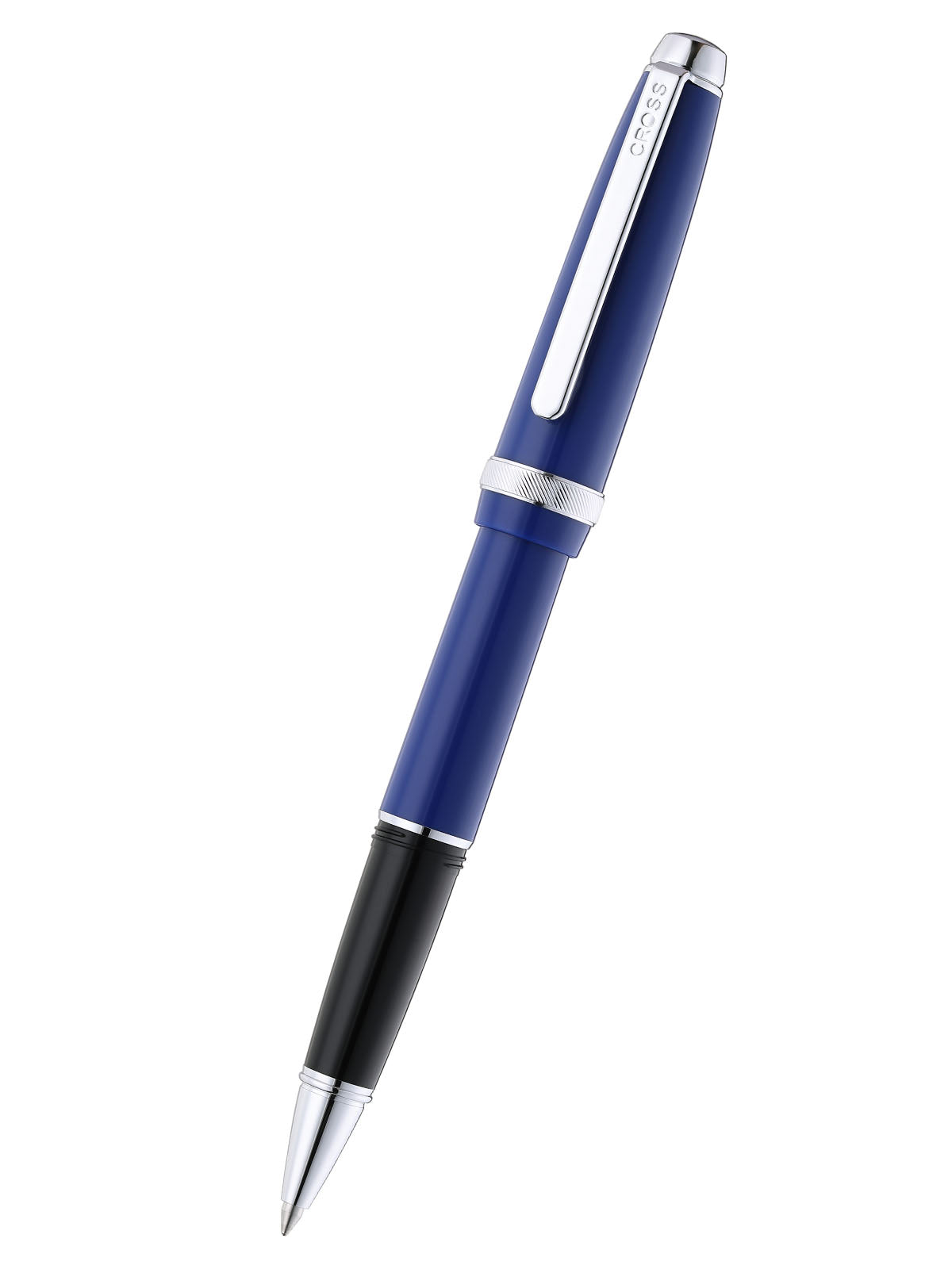 Lume Deep Sea Blue with Polished Chrome Appointments Ballpoint Pen