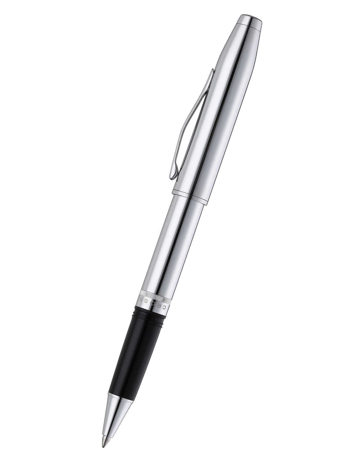 Foundry Polished Chrome with Polished Chrome Appointments Rollerball Pen