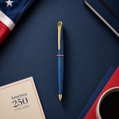 ATX® Americana Blue PVD with Gold-Tone PVD Appointments Ballpoint Pen