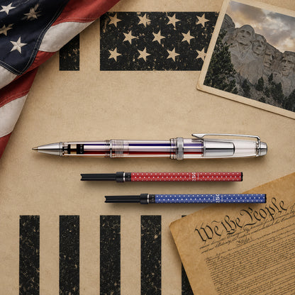 Lume Americana Translucent Clear Resin Decorative Refill Gift Set