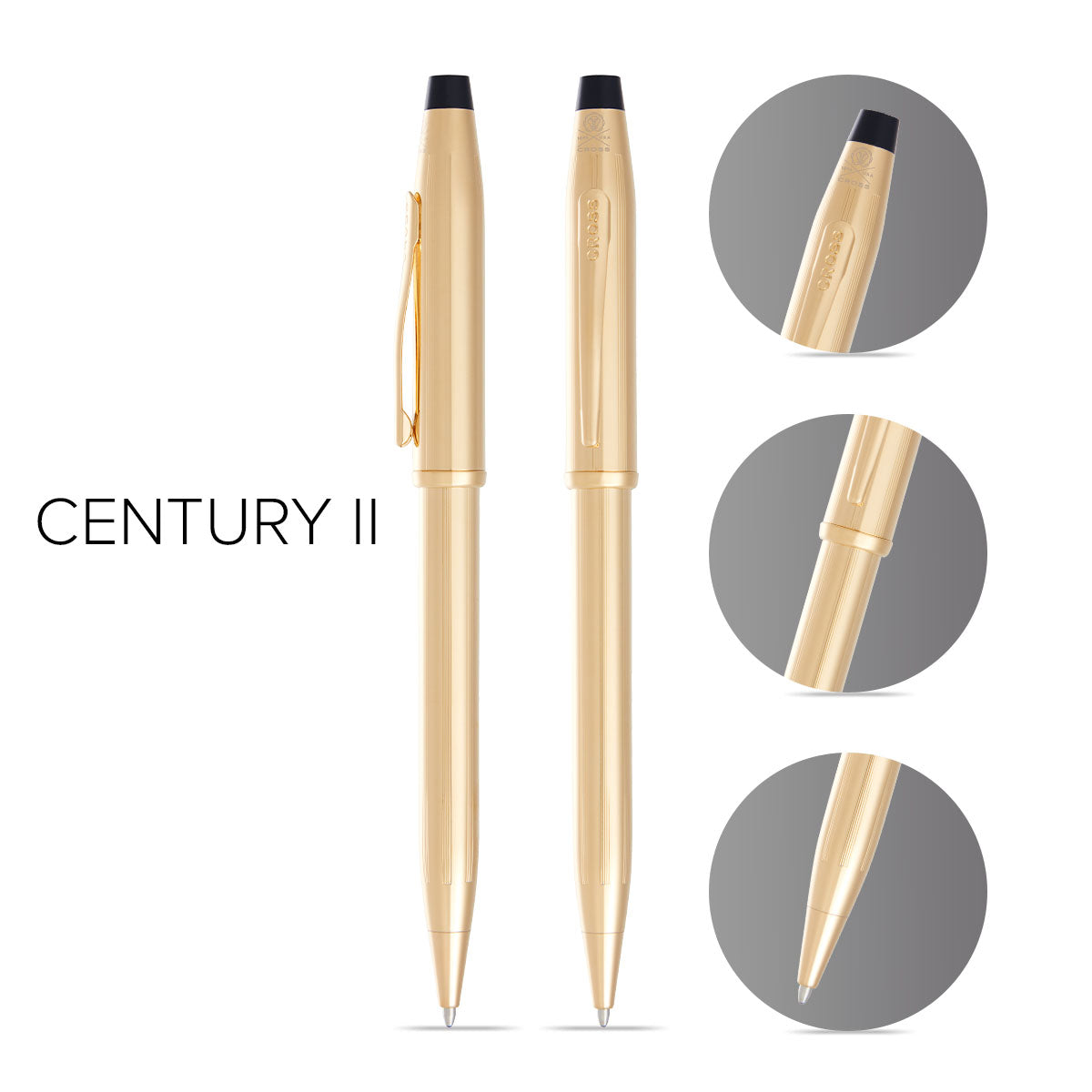 Century II 23KT Gold Ballpoint Pen | Cross – A.T. Cross