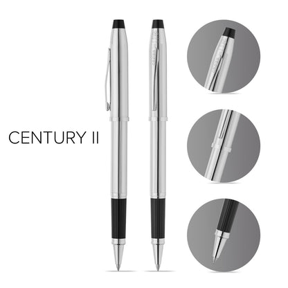 Century® II Lustrous Chrome Rollerball Pen