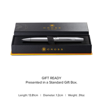 Foundry Polished Chrome with Polished Chrome Appointments Ballpoint Pen