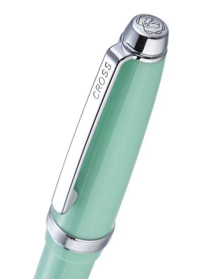 Lume Seafoam with Polished Chrome Appointments Rollerball Pen