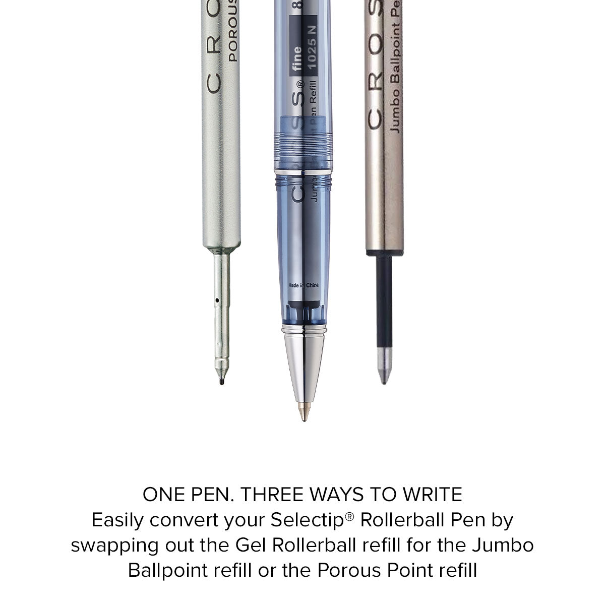 Lume Translucent Navy Blue Resin and Chrome-plated Appointments Rollerball Pen