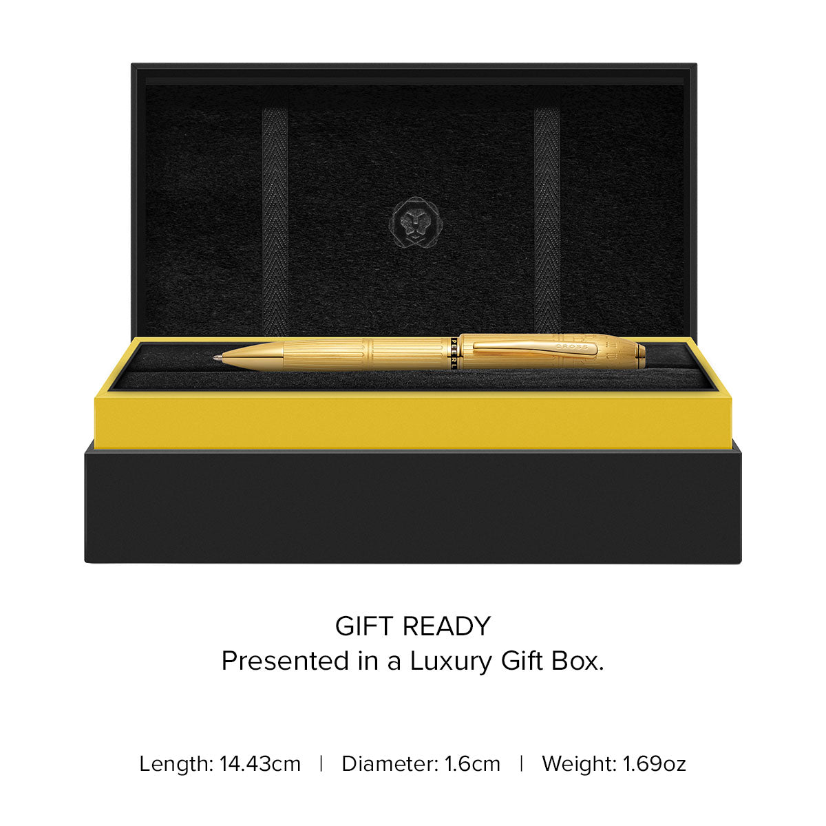 Peerless™ Citizen London 23KT Gold Plate with 23KT Gold-plated Appointments Ballpoint Pen