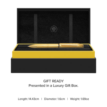 Peerless™ Citizen London 23KT Gold Plate with 23KT Gold-plated Appointments Ballpoint Pen