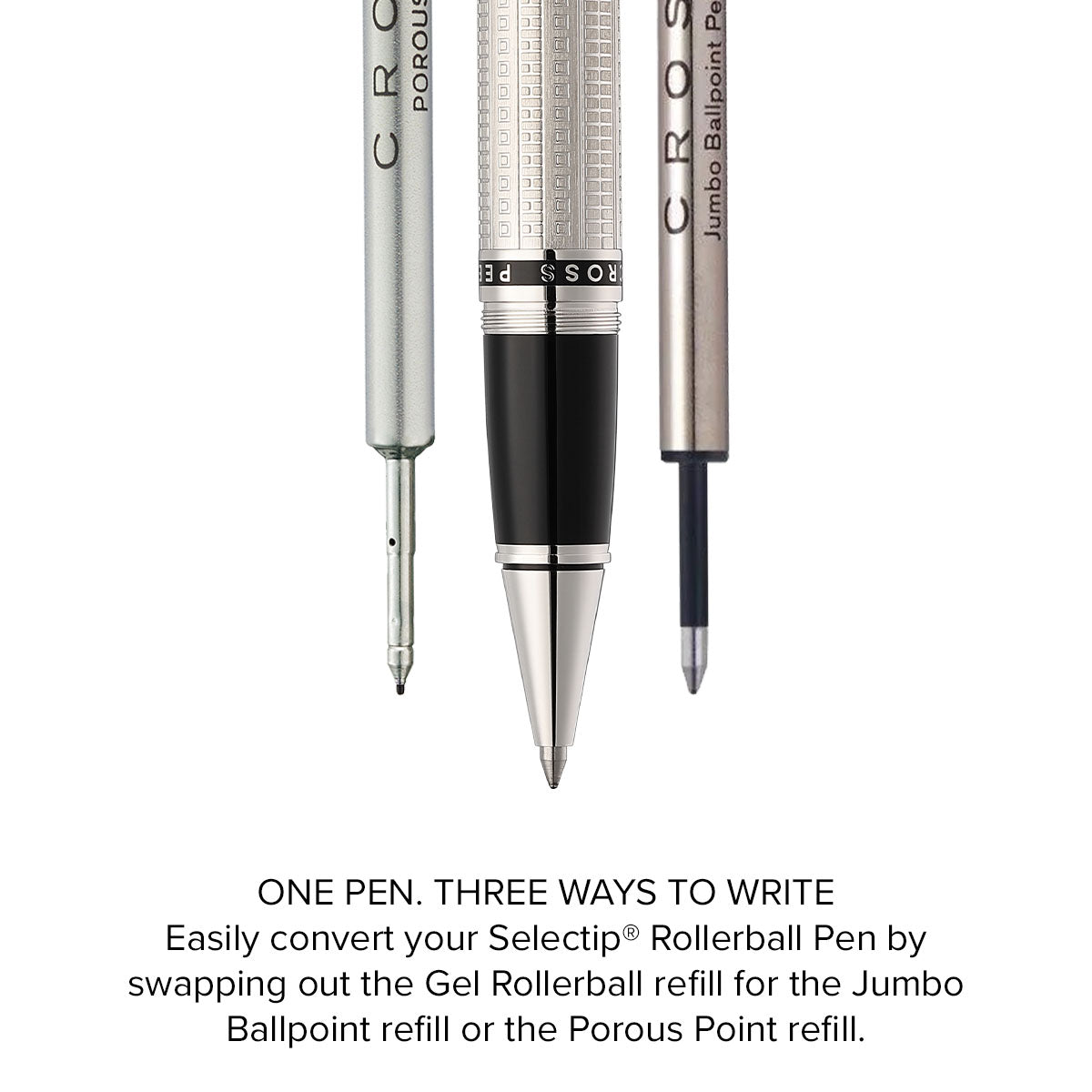 Peerless™ Citizen New York City Platinum-plated with Platinum-plated Appointments Selectip® Rollerball Pen