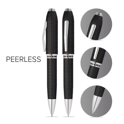 Peerless™ Citizen Tokyo Satin Black with Platinum-plated Appointments Ballpoint Pen
