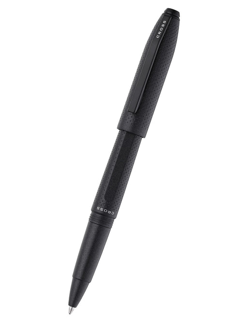 Prism Obsidian Black Resin with Polished Black Appointments Rollerball Pen