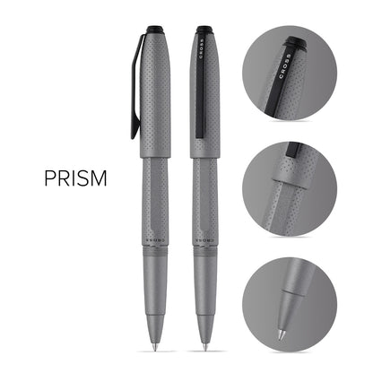 Prism Graphite Resin with Polished Black Appointments Rollerball Pen