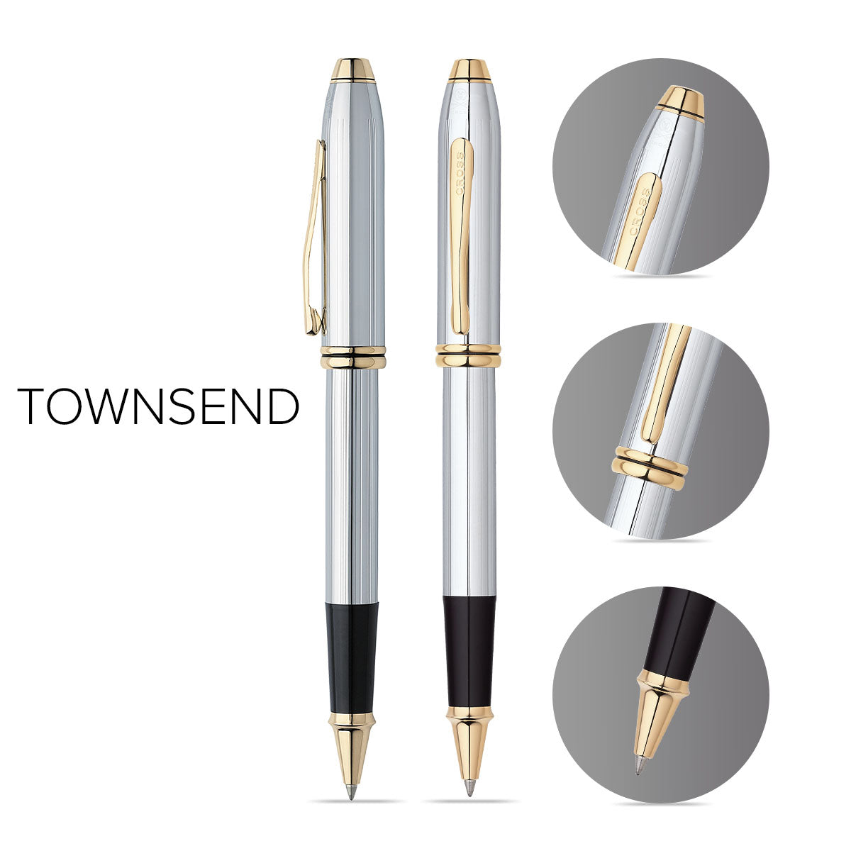 CROSS タウンゼント メダリストボールペン Townsend Medalist Rollerball Pen | Cross – A.T. Cross