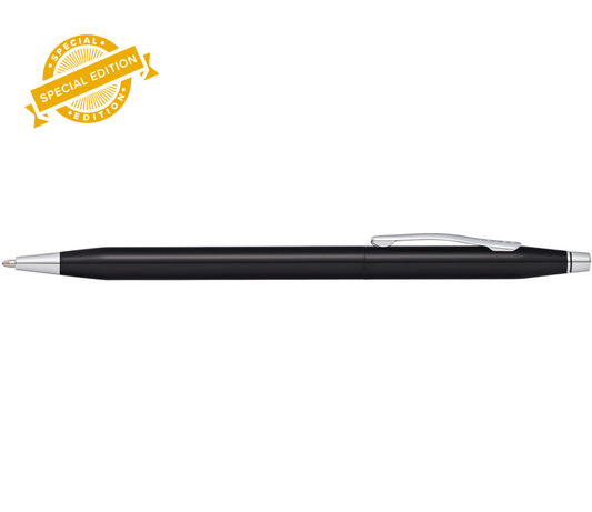 Classic Century Glossy Black PVD Ballpoint Pen