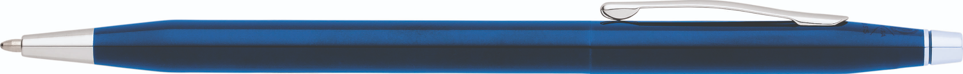 Classic Century Glossy Translucent Blue PVD Ballpoint Pen