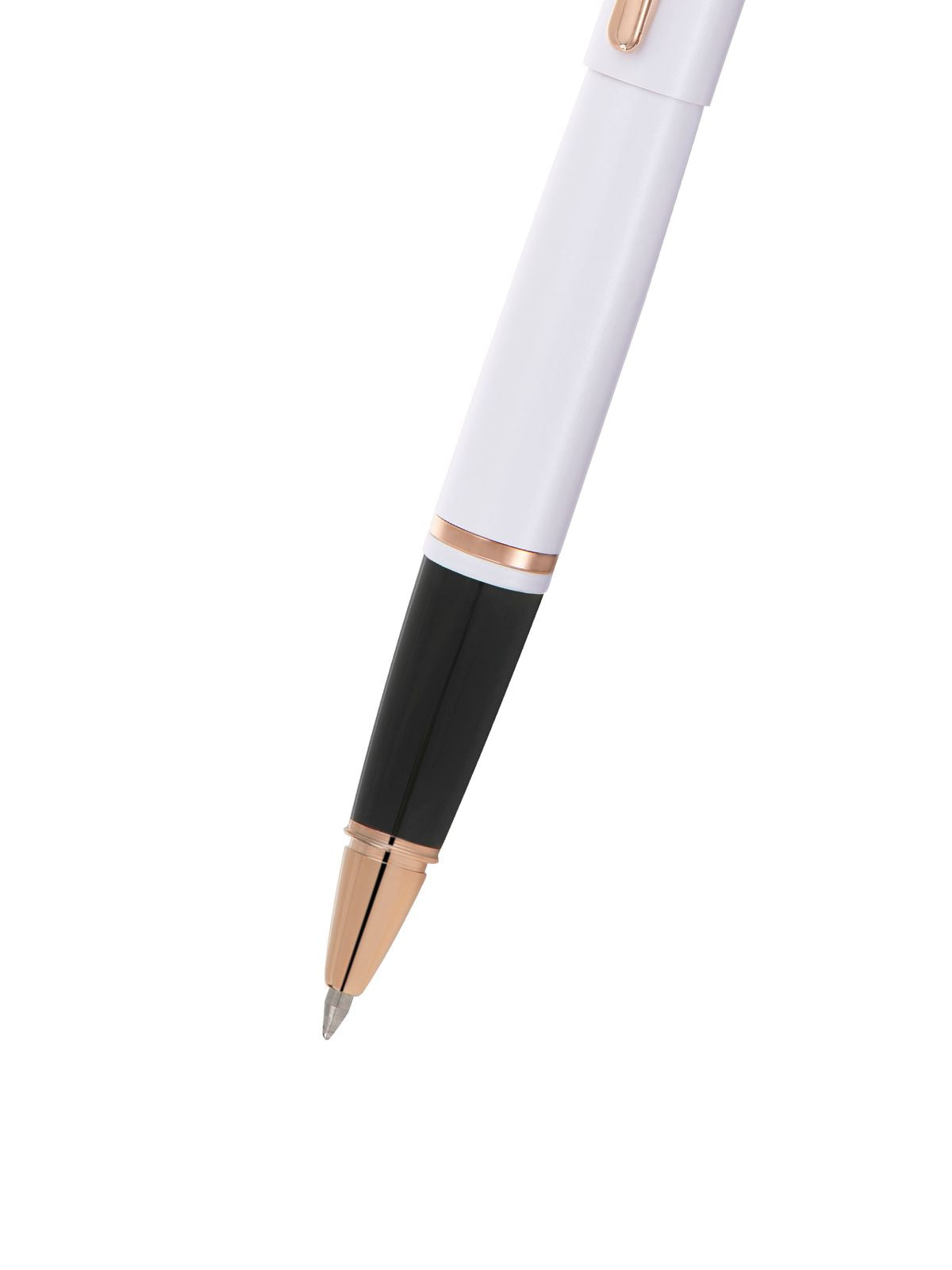Calais™ Pearlescent White Lacquer Rollerball Pen