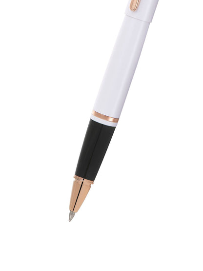 Calais™ Pearlescent White Lacquer Rollerball Pen