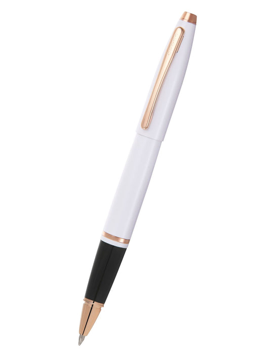 Calais™ Pearlescent White Lacquer Rollerball Pen