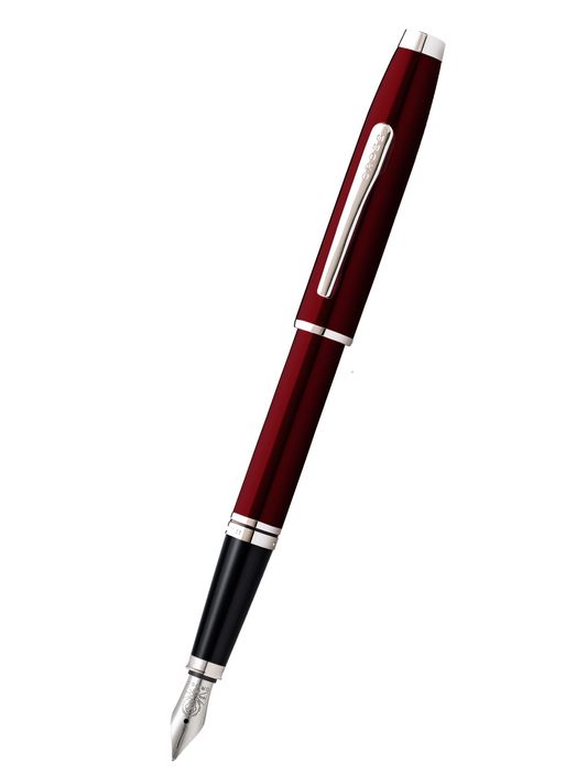 Coventry Red Lacquer Fine Nib Fountain Pen