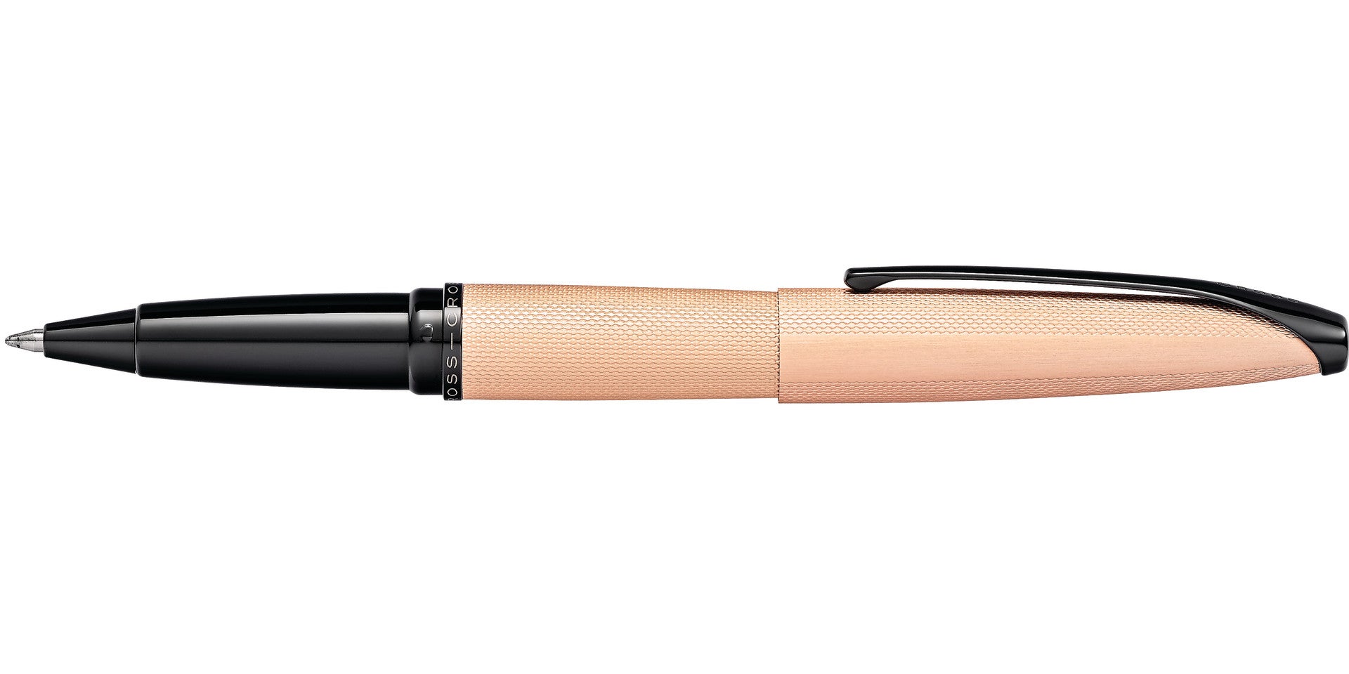 ATX Brushed Rose Gold Rollerball Pen