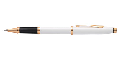 Century II Pearlescent White Lacquer Rollerball Pen