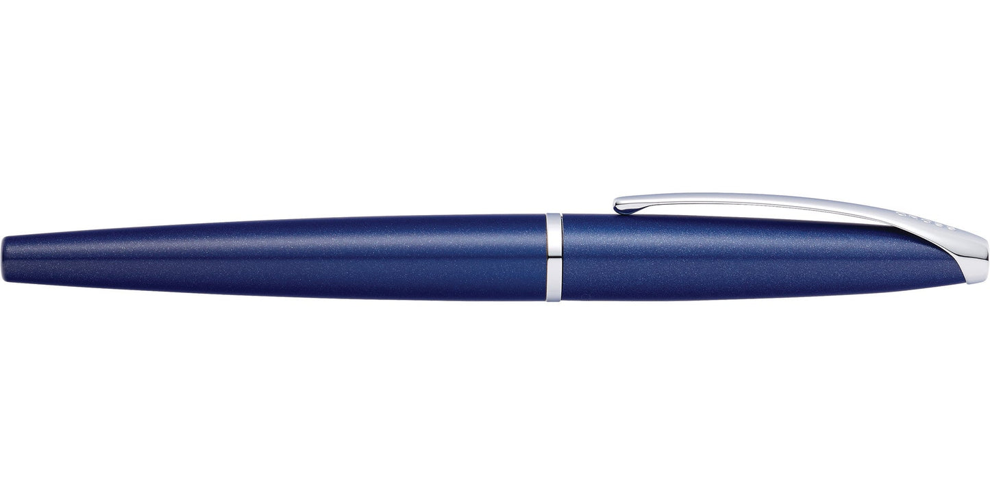 ATX Translucent Blue Lacquer Rollerball Pen