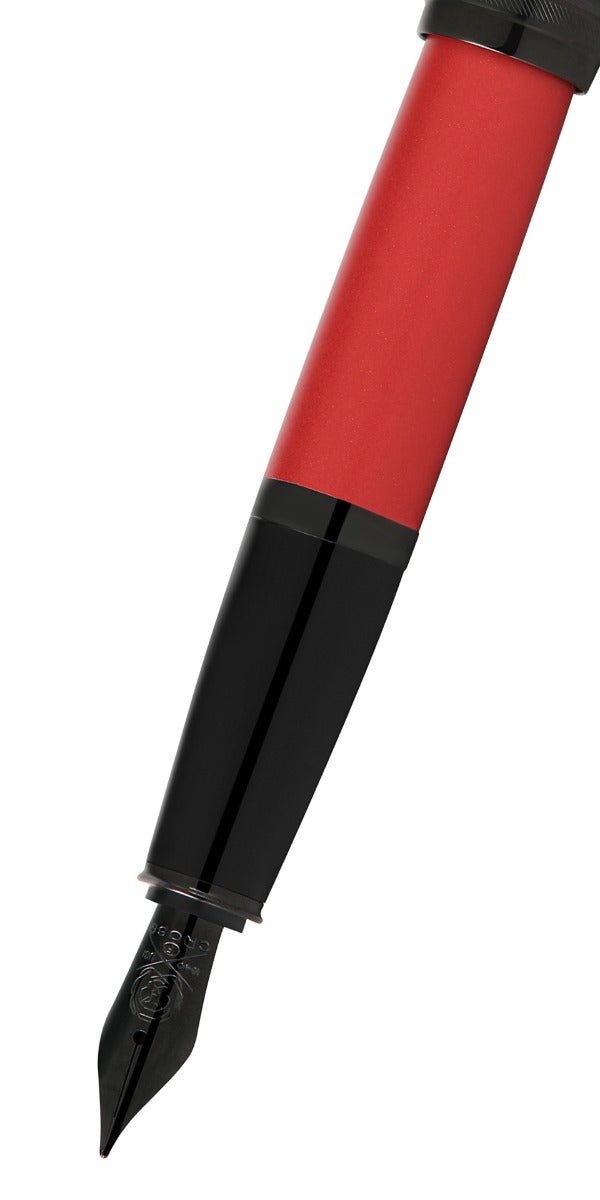 Bailey Matte Red Lacquer Fountain Pen