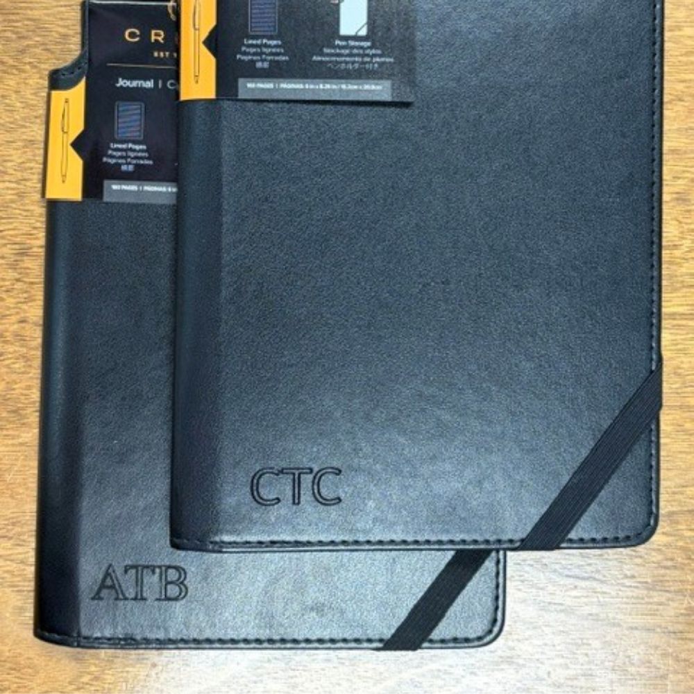 Medium Classic Black Journal