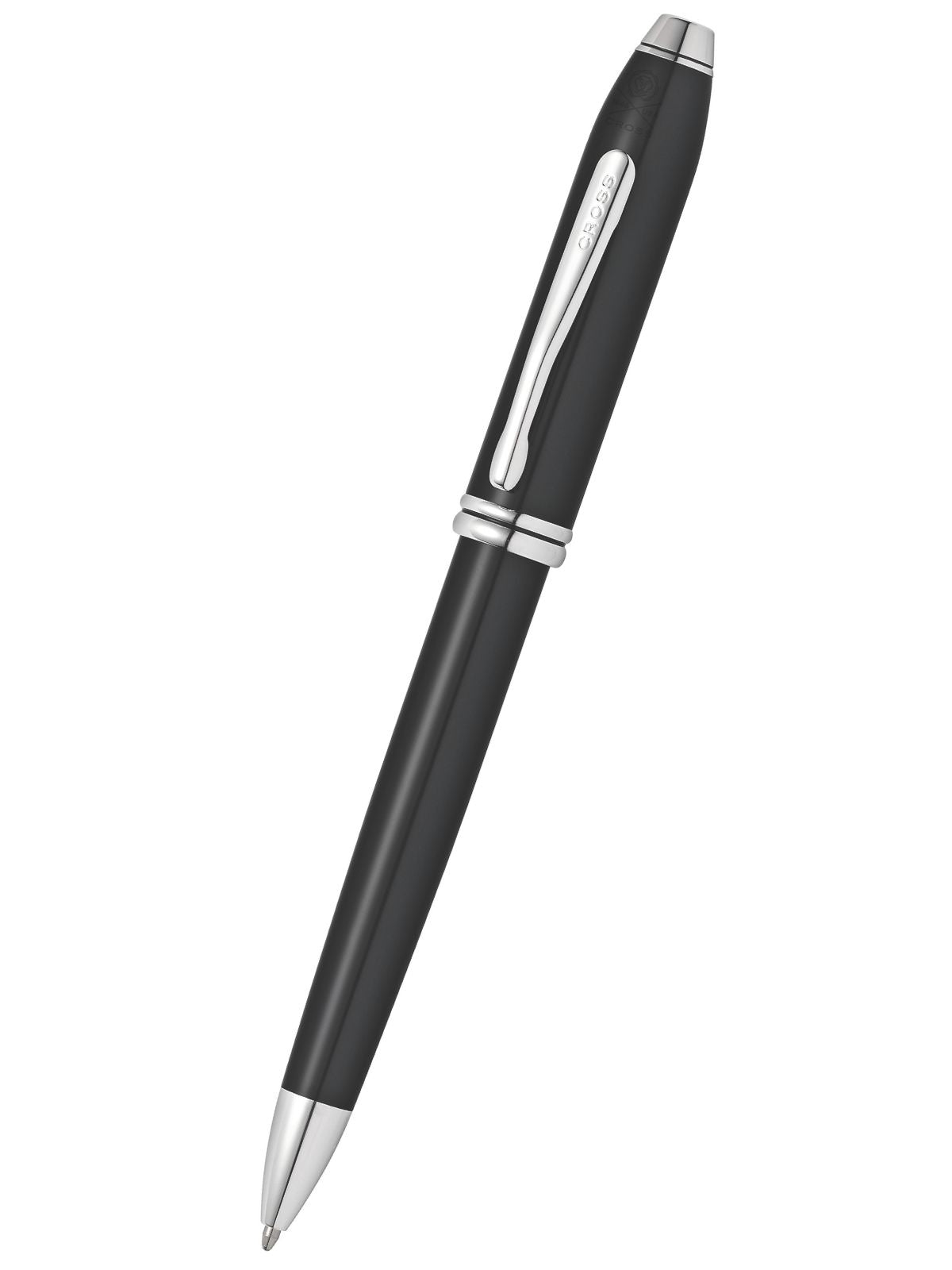 Townsend® Black Lacquer with Polished Chrome Ballpoint Pen