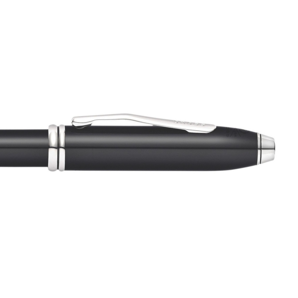 Townsend® Black Lacquer with Polished Chrome Ballpoint Pen