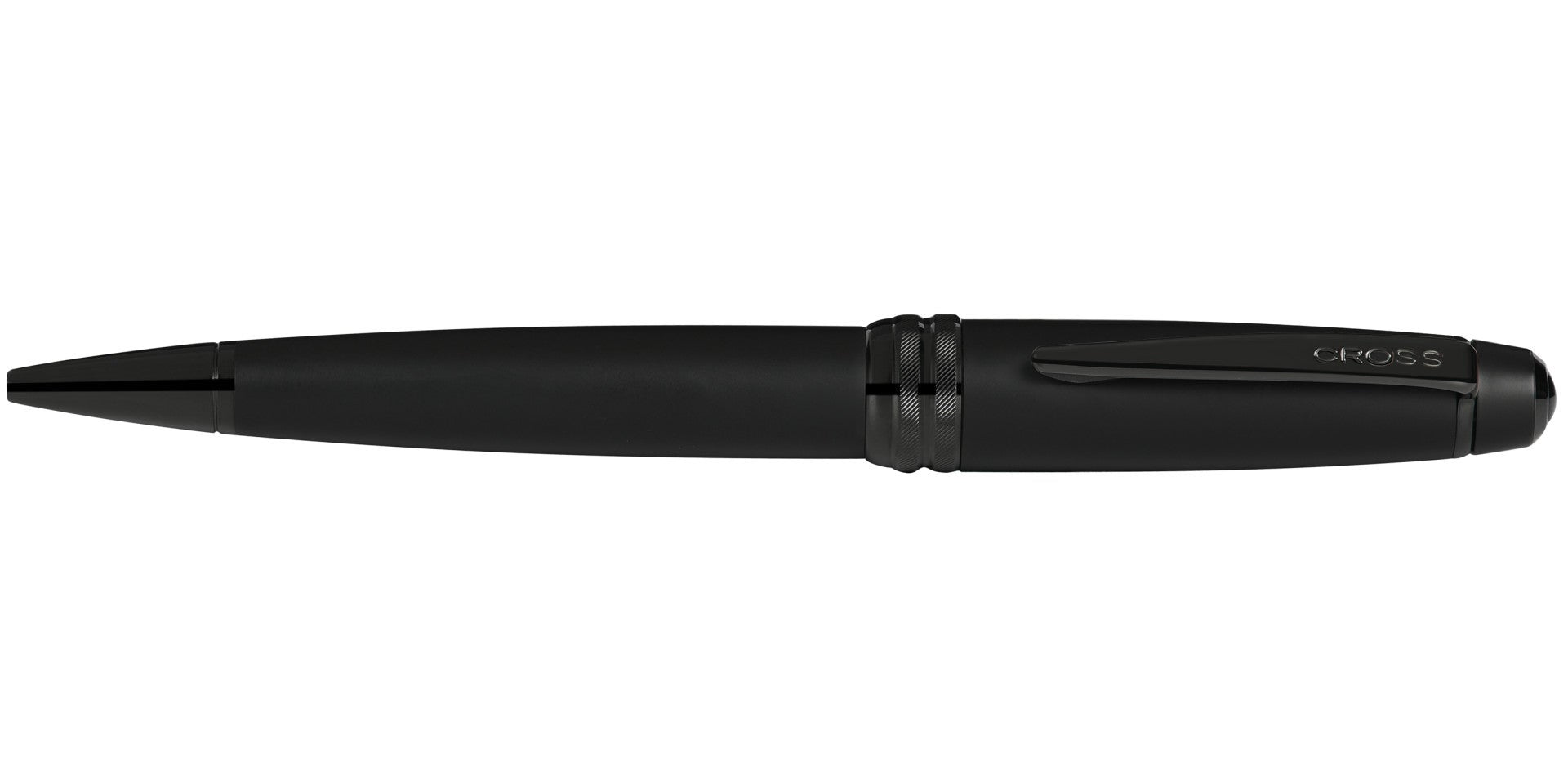 Bailey Matte Black Lacquer Ballpoint Pen