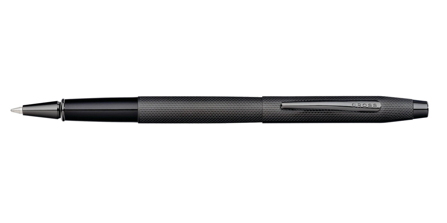 Classic Century Brushed Black PVD Rollerball Pen