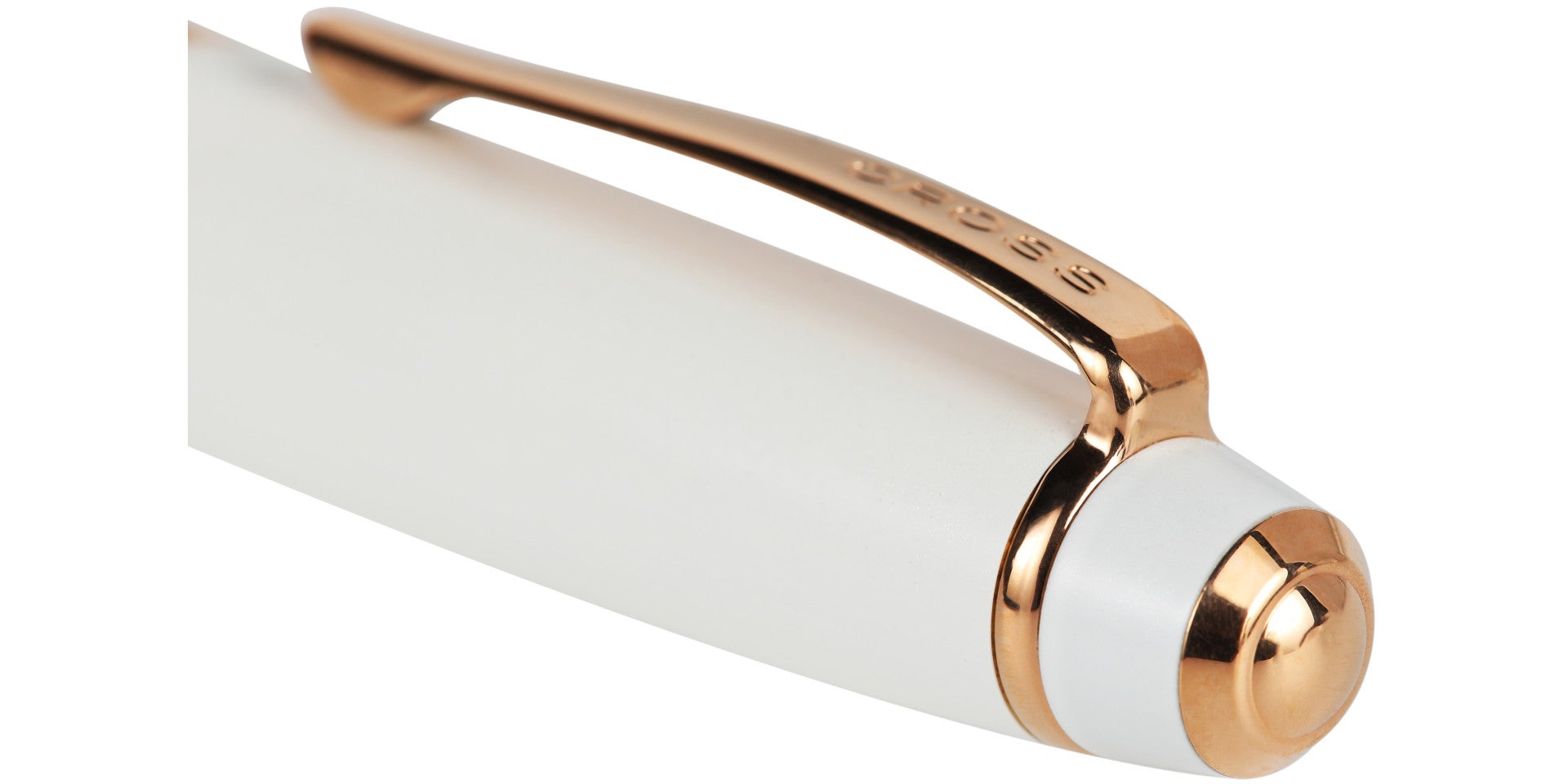 Bailey Pearlescent White Lacquer Fountain Pen