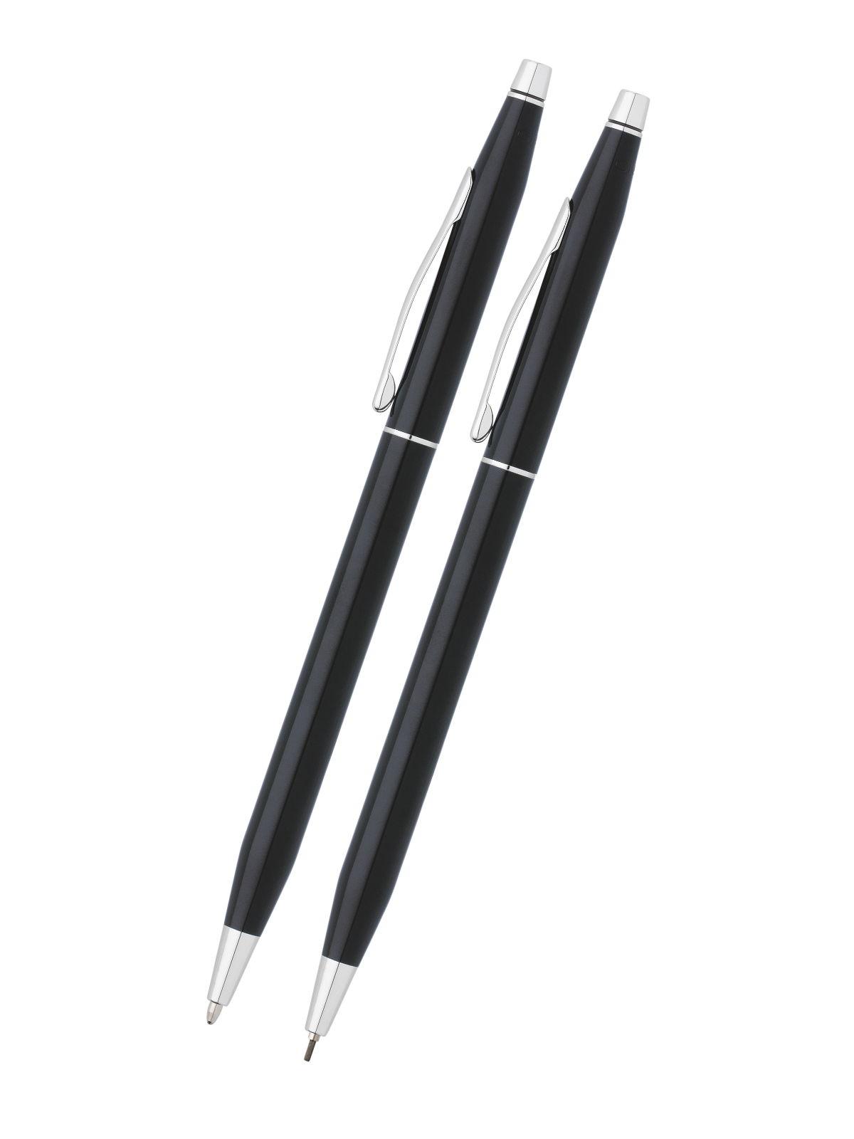 Classic Century Black Lacquer Pen and Pencil Set