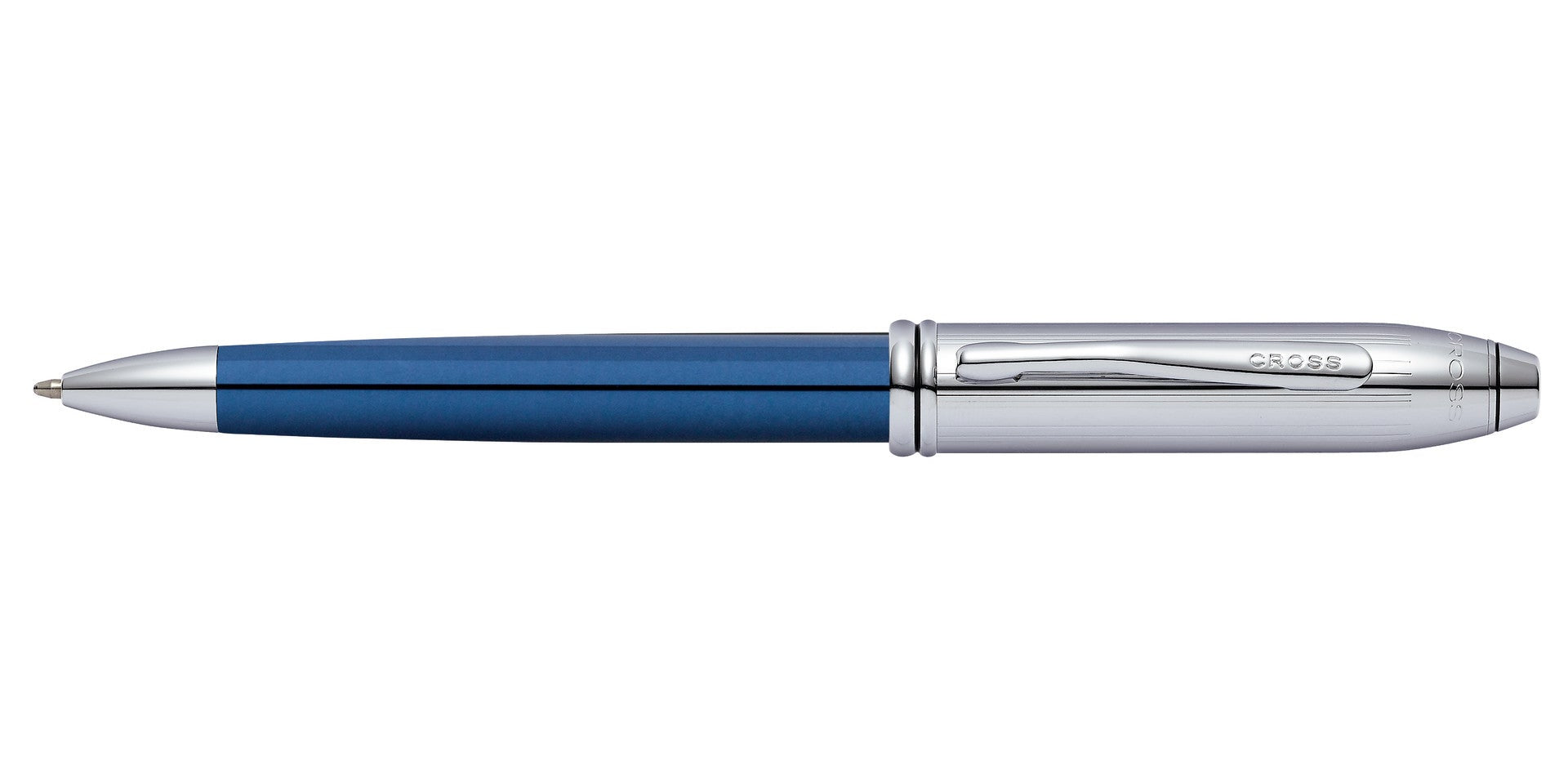 Townsend Blue and Chrome Ballpoint Pen