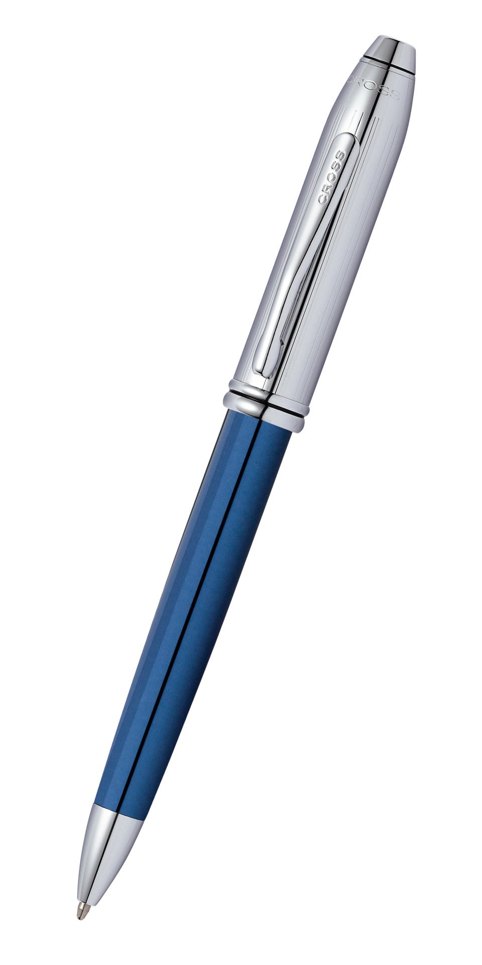 Townsend Blue and Chrome Ballpoint Pen