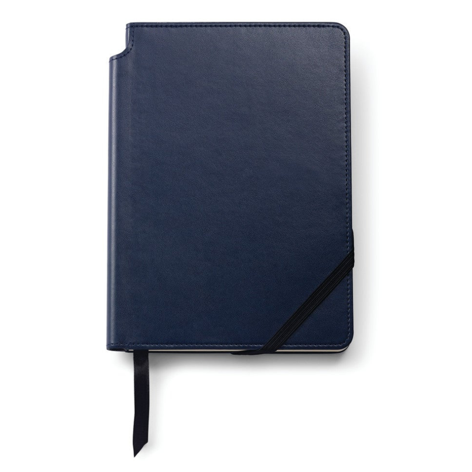 Carnet Cross Medium Bleu Nuit