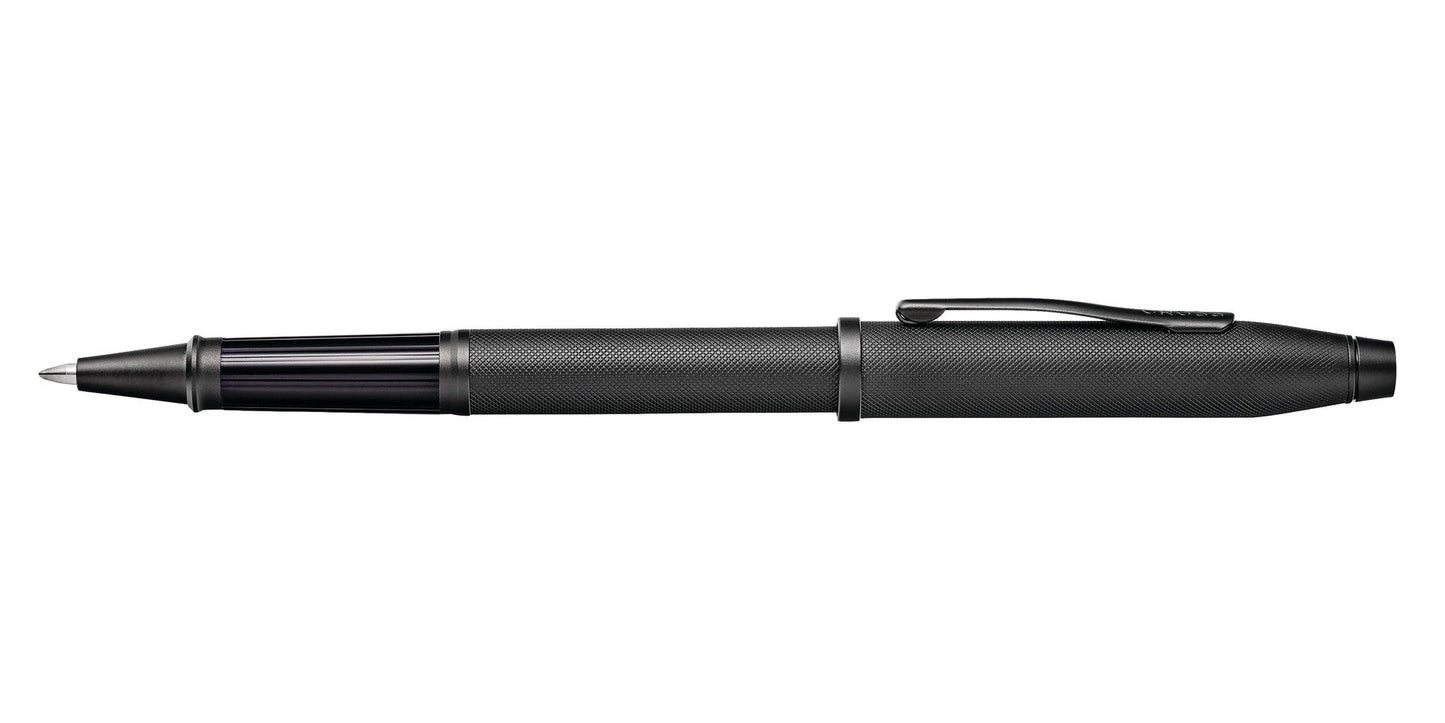 Century II Black Micro-knurl Rollerball Pen