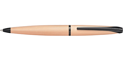 ATX Brushed Rose Gold Ballpoint Pen