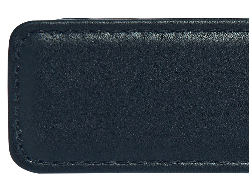 Black Leather Single Pen Pouch