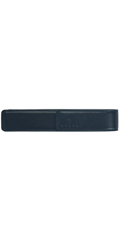 Black Leather Single Pen Pouch