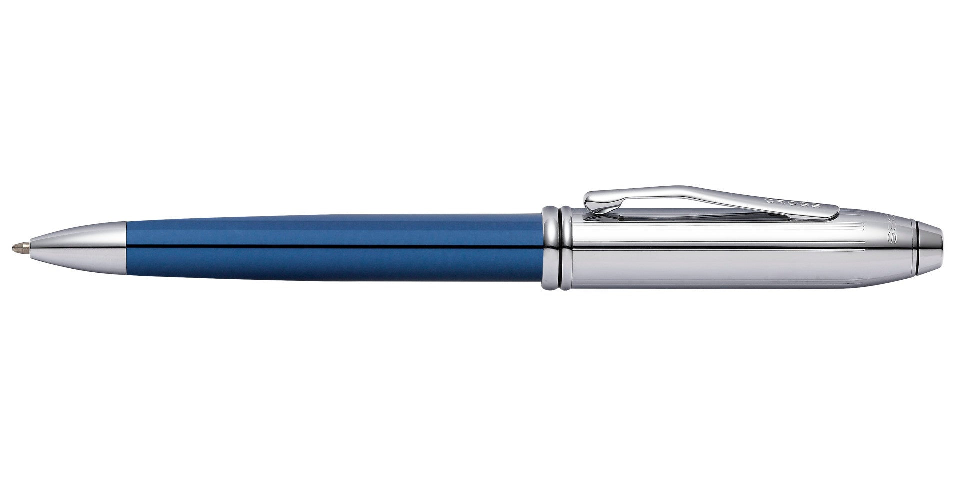 Townsend Blue and Chrome Ballpoint Pen