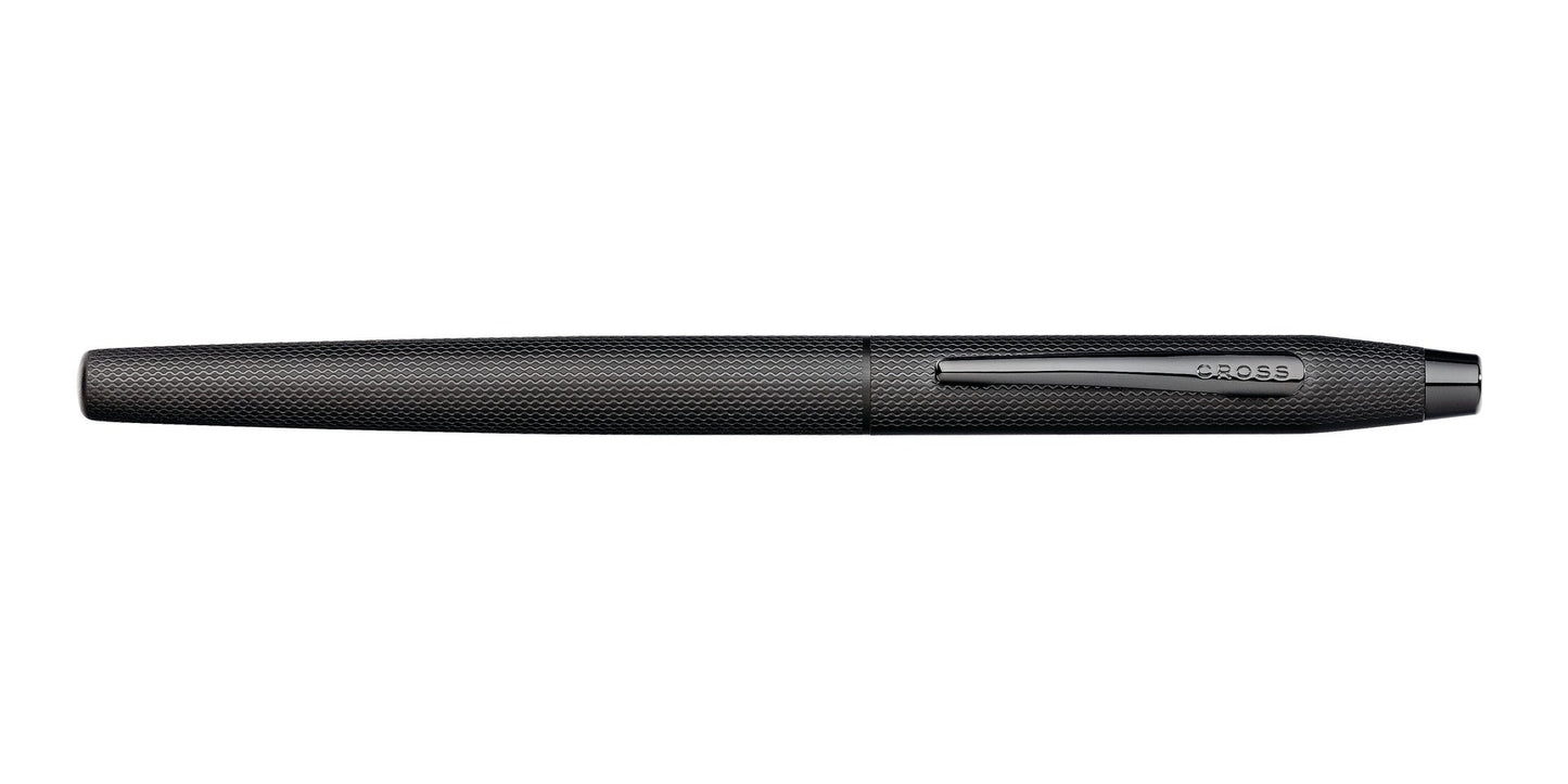 Classic Century Brushed Black PVD Rollerball Pen