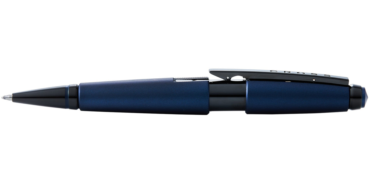 Edge Matte Blue Lacquer Gel Rollerball Pen