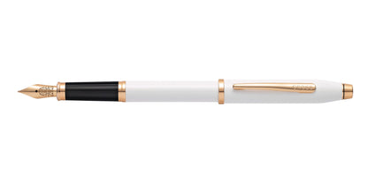 Century II Pearlescent White Lacquer Fountain Pen